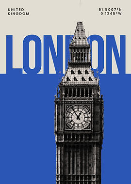 London Big Ben Poster