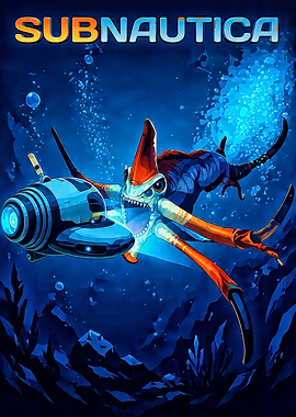 Subnautica Game Cover Art