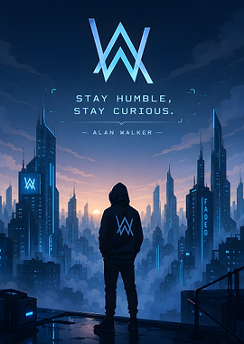 Alan Walker Cityscape