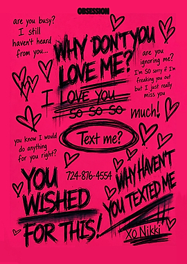 Obsession Nikki's Texting Frenzy