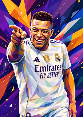 Kylian Mbappé Jersey Ball