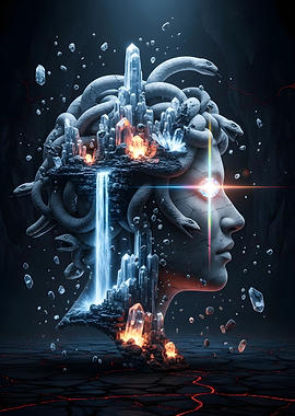 Medusa Crystal Waterfall