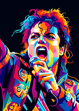 Michael Jackson Pop Art Portrait
