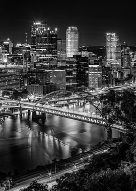 Evening Glow over Pittsburgh
