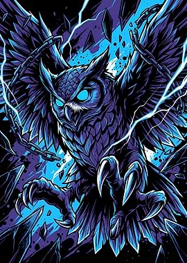 Unbound Predator in Electric Shadow