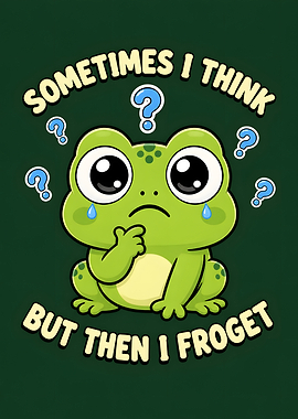 Cute Frog Forgets Things
