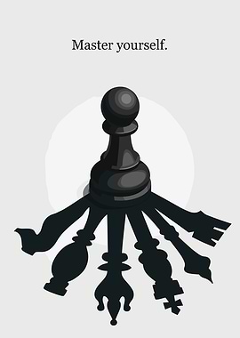 Chess Pawn Master Yourself
