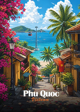 Phu Quoc Vietnam Tropical Scene