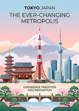 Tokyo Japan Ever-Changing Metropolis