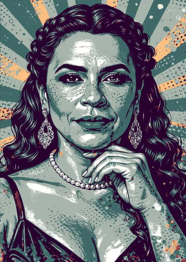 Portrait of a Woman with Pearls