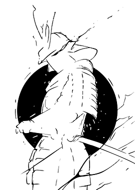 Samurai Warrior with Katana