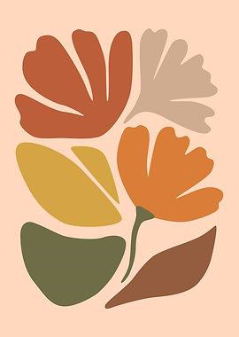 Abstract Floral Art