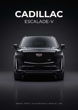 Cadillac Escalade-V Front View