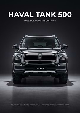 Haval Tank 500 Full-Size Luxury SUV