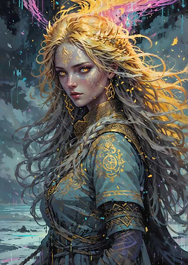 Sif: Rune-Eyed Goddess of Gold
