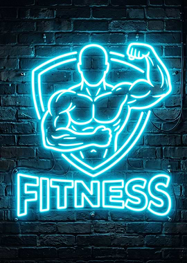 Fitness Neon Sign