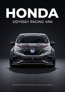 Honda Odyssey Racing Van