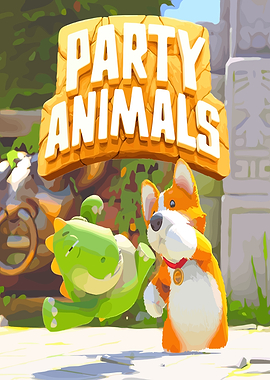 Party Animals Game Art