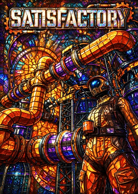 Satisfactory Game Art