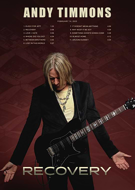 Andy Timmons Recovery Album Art