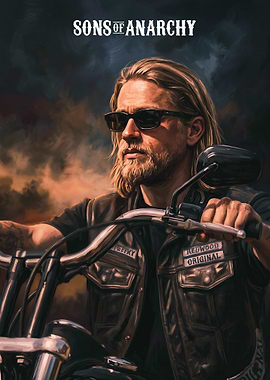 Sons of Anarchy Jax Teller Portrait
