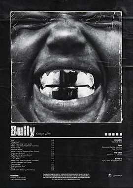 Kanye West Bully Album Poster