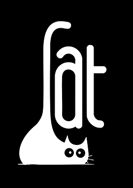 Fat Cat Text Art
