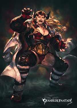 Granblue Fantasy Viking Warrior