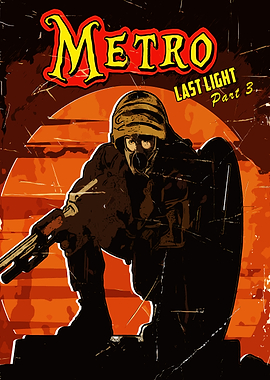 Metro Last Light Part 3 Comic Cover