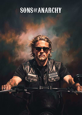 Sons of Anarchy Jax Teller Portrait