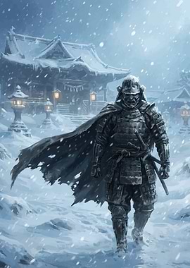 Samurai in a Snowstorm