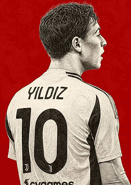 Kenan Yıldız Juventus Jersey