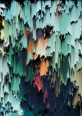 Abstract Glitch Art