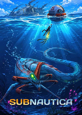 Subnautica Game Art