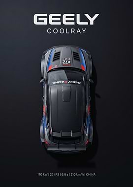 Geely Coolray Racing Car