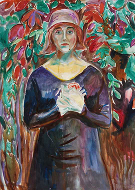 Woman in a Garden