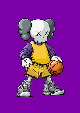 Kaws basketball