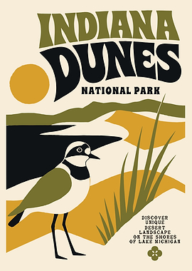 Indiana Dunes National Park Poster