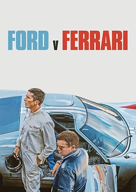 Ford v Ferrari Movie Poster