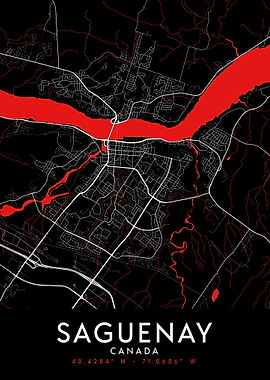 Saguenay Dark Map
