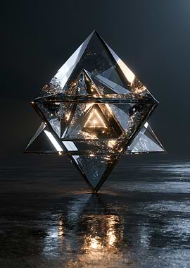 Geometric Crystal Star of David
