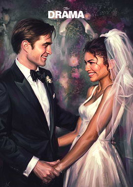 The Drama Wedding Portrait