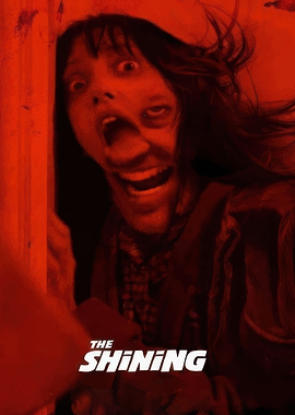 The Shining Horror Movie Poster