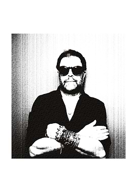 Man in Sunglasses with Bracelets