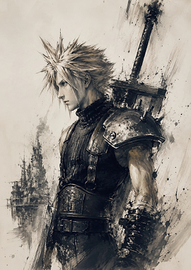 Cloud Strife: Unbreakable Resolve