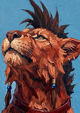 Lion Warrior Portrait