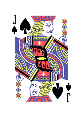 Jack of Spades Playing Card