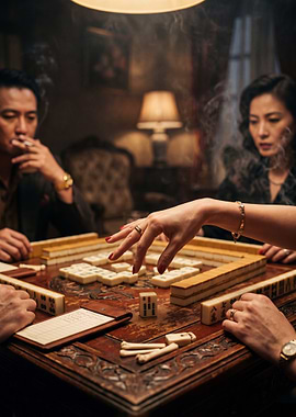 Last Tile Mahjong Cinematic Fine Art