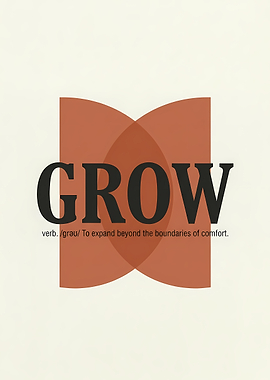 GROW definition poster