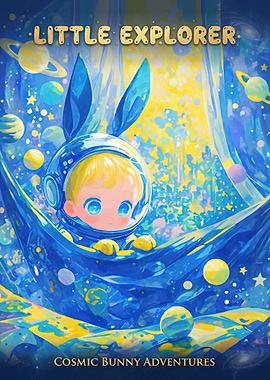 Little Explorer Cosmic Bunny Adventures